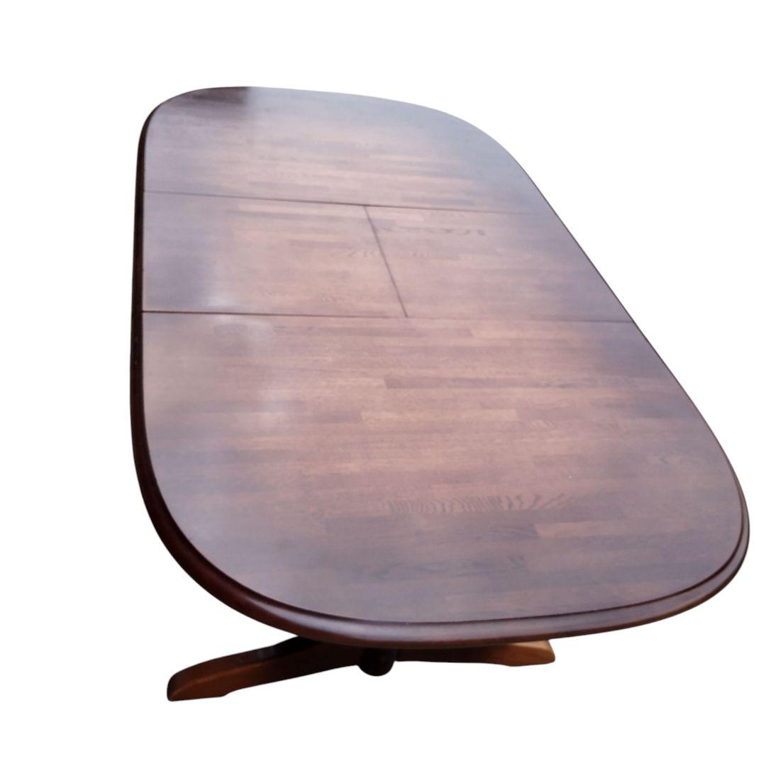 【極美品】飛騨産業 キツツキ 伸長 ダイニングテーブル エクステンションテーブル