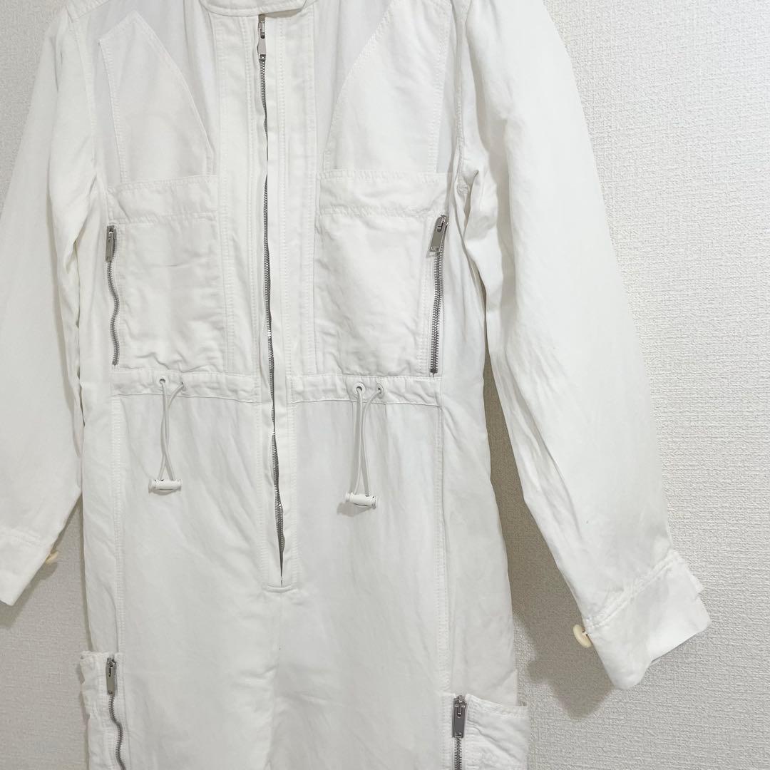 定価20万円ぐらい ステラマッカートニー ジャンプスーツ つなぎ 長袖 白