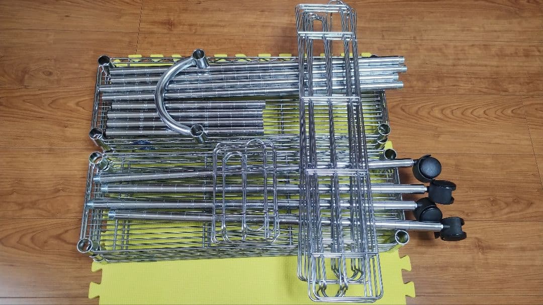 luminous ルミナス ラック スチールラック 6段 キャスター付き