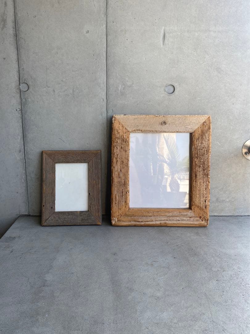 【廃盤 セット】GREENROOM ビンテージ フォトフレーム 写真立て 流木