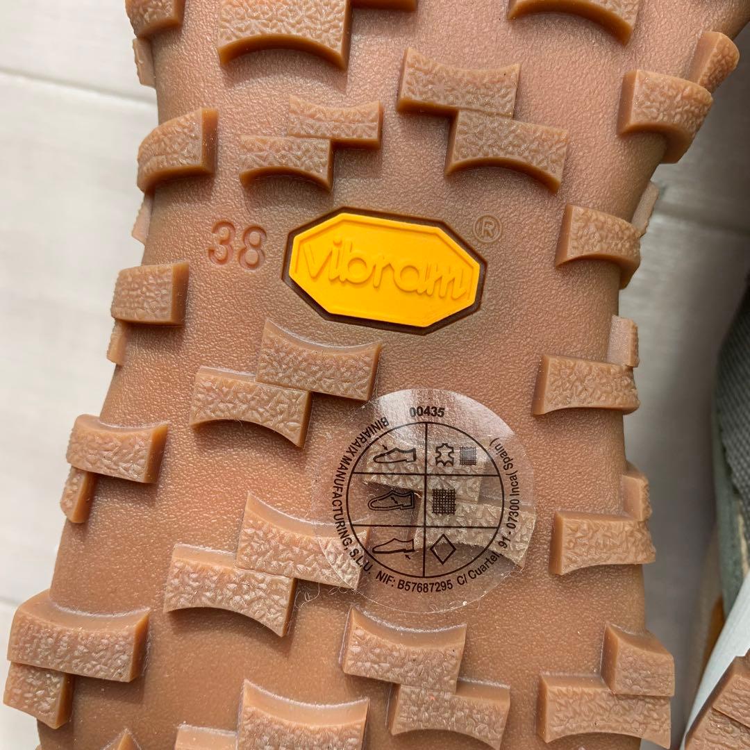 カンペール　ビブラム　TWINS スニーカー　キャメル　箱なし　サイズ38