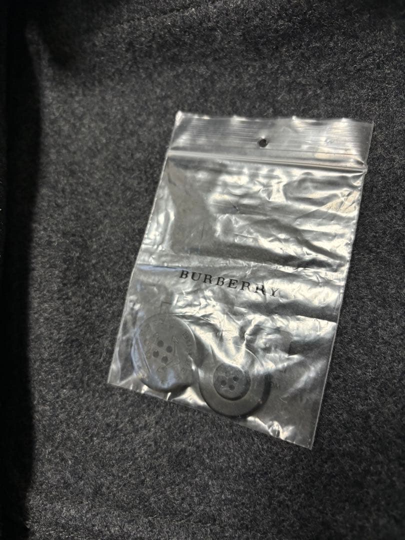 BURBERRY CHILDREN ウールコート 14Y グレー　ピーコート