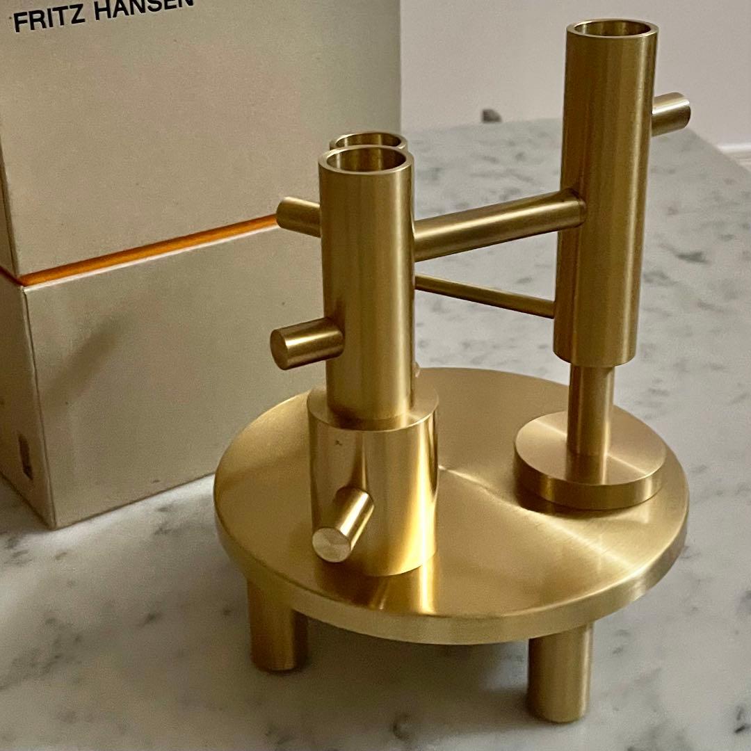 ワビサビ！　FRITZ HANSEN キャンドルホルダー 箱付き