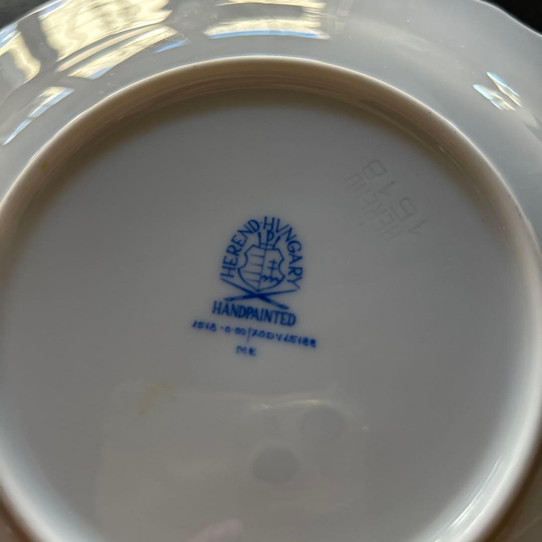 HEREND 2013年製 蛇デザイン皿