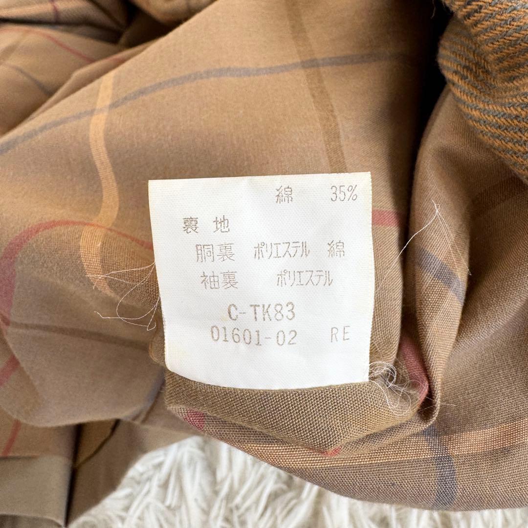 美品　バーバリリーズ　ステンカラーコート　2way　ノバチェック　L　ベージュ