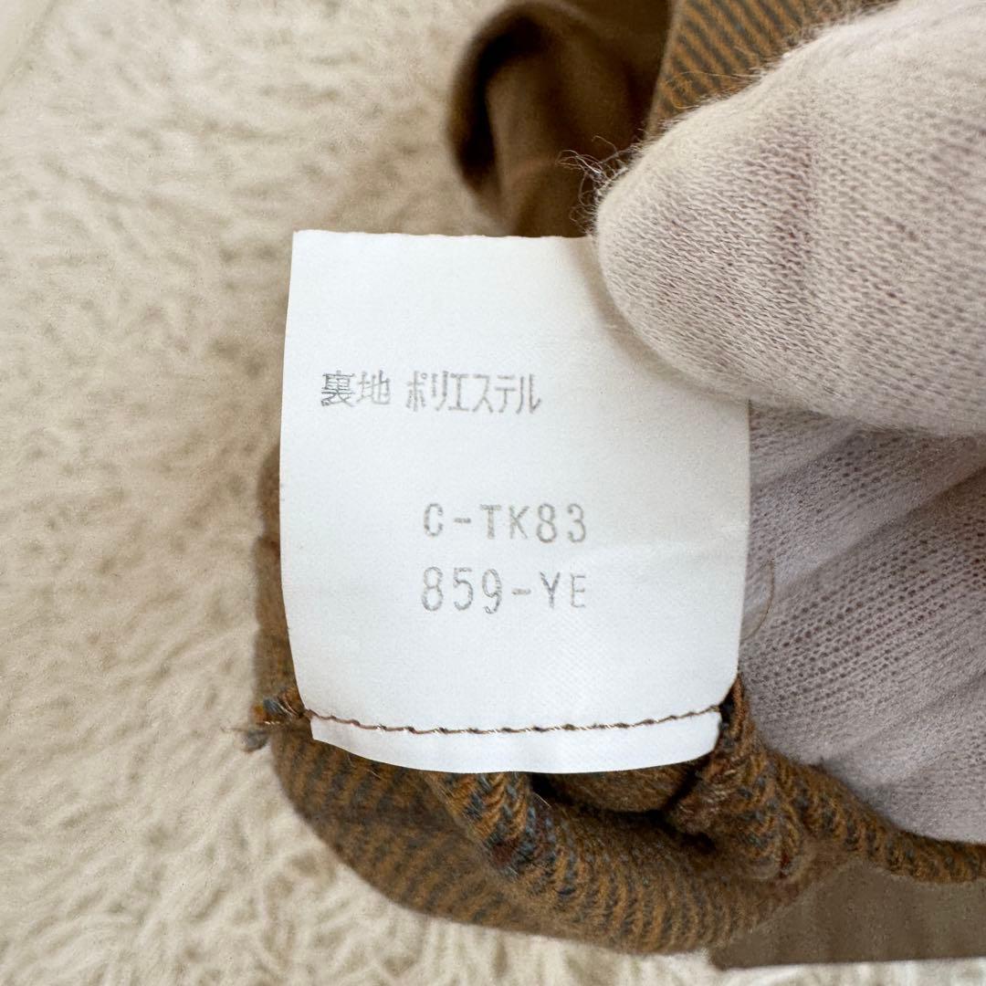 美品　バーバリリーズ　ステンカラーコート　2way　ノバチェック　L　ベージュ