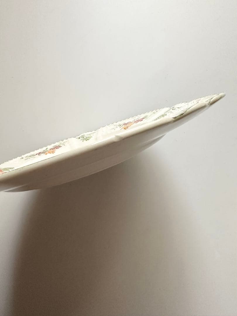 サルグミンヌ　フランス　アンティーク　プレート　皿　平皿　ブロカント