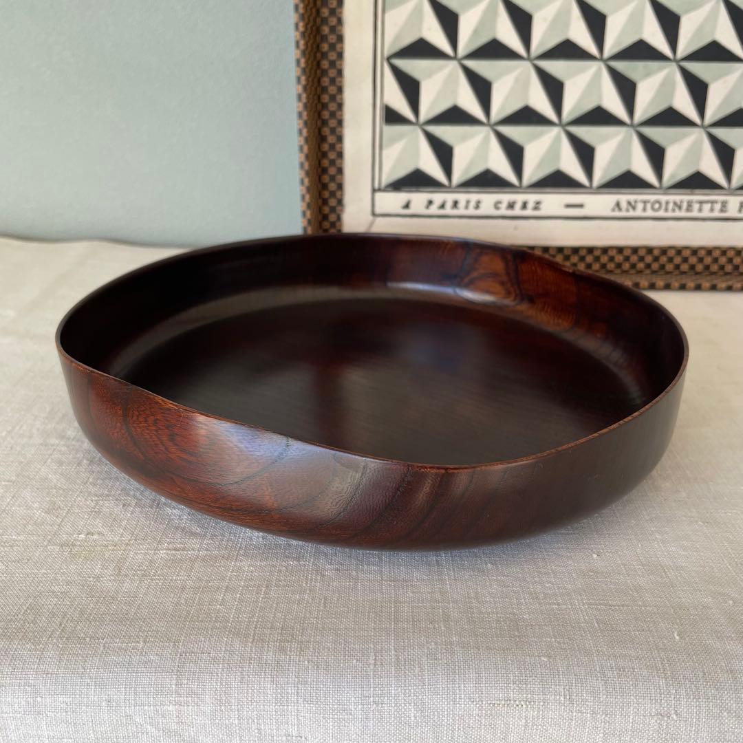 カンソックンArts&Science 日本初個展にて購入漆塗器浅鉢お盆深皿