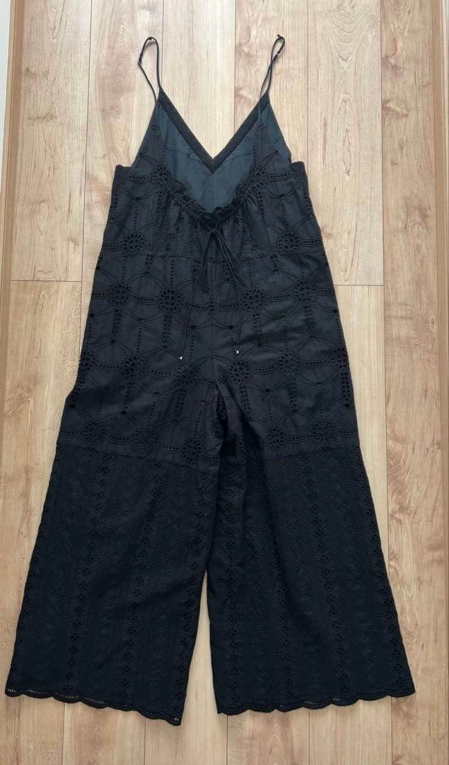 IENAレースオールインワン38ブラック