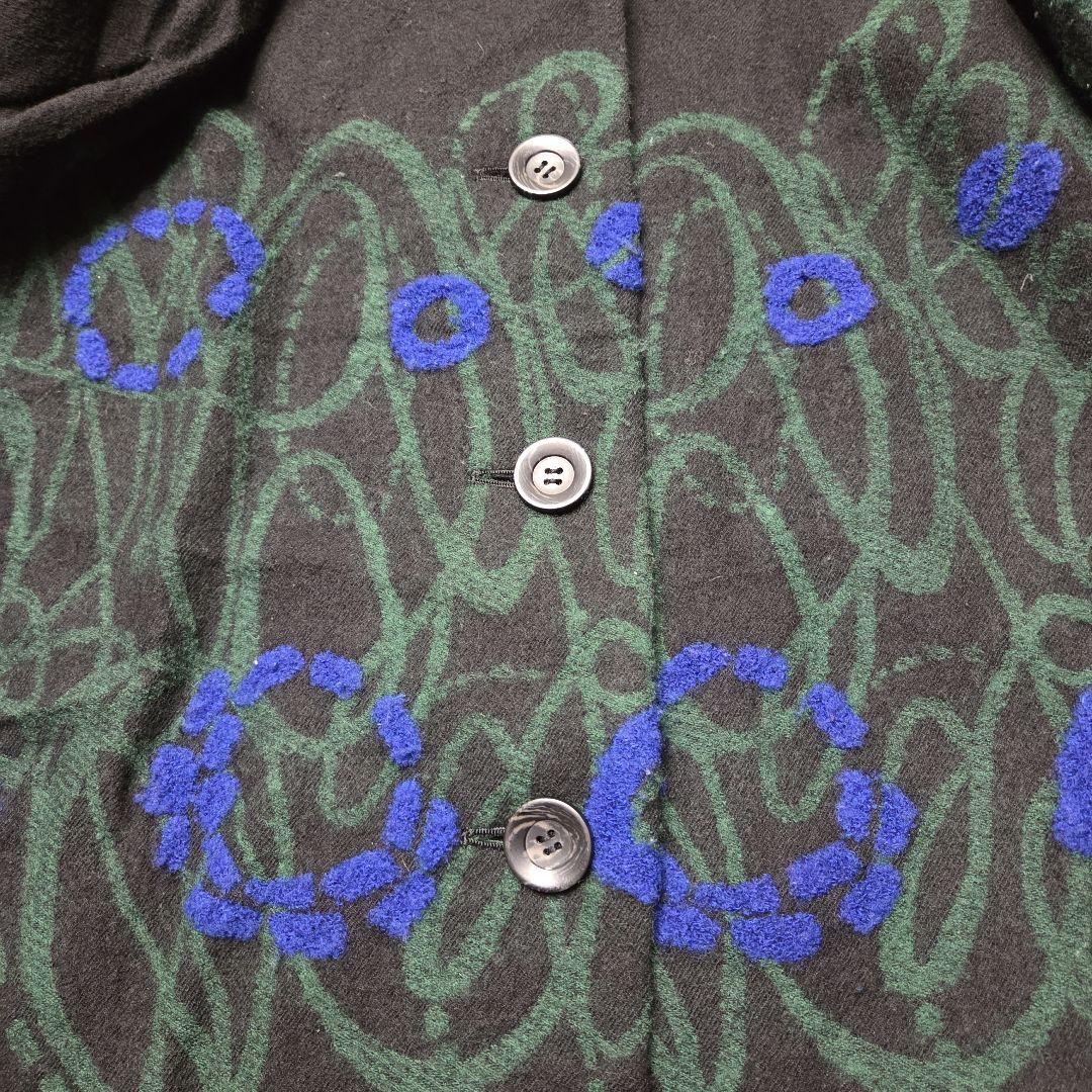 【まなみんさん専用】花柄刺繍ロングコート