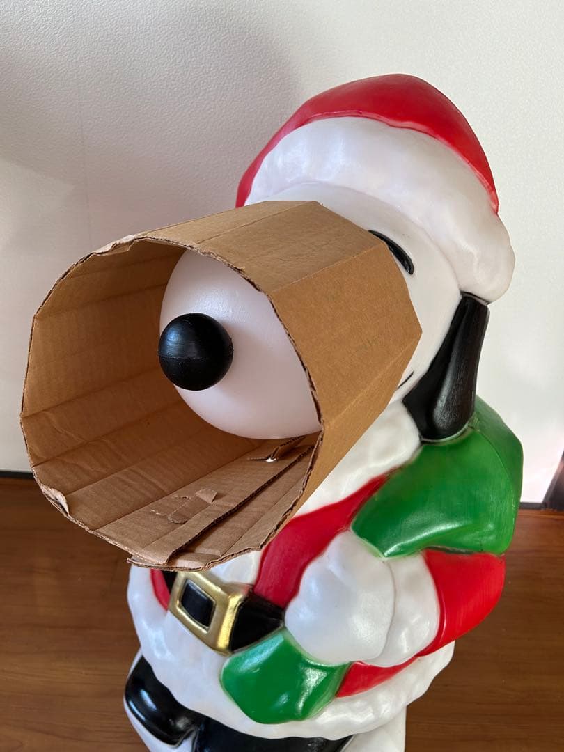 【ヴィンテージ】スヌーピーサンタ　ライト クリスマス