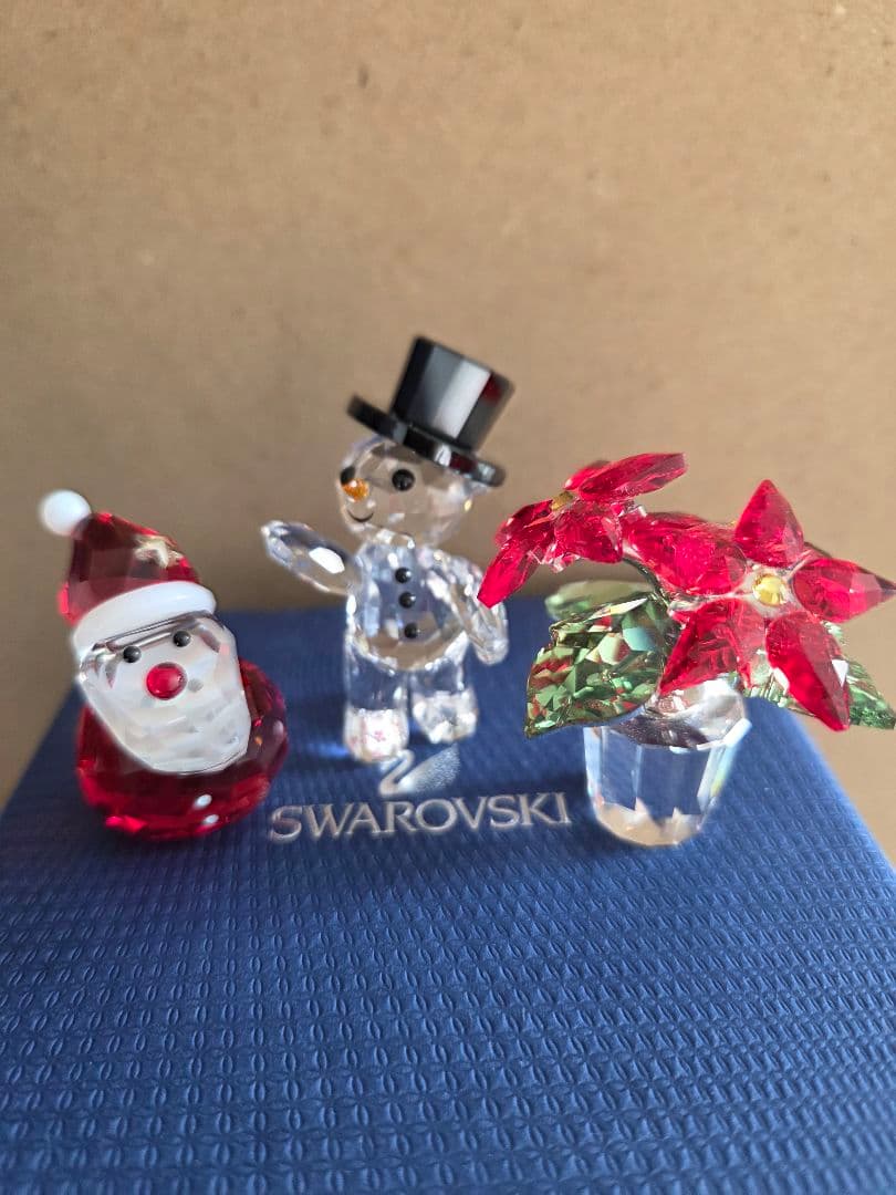 Swarovski クリスマス　置物　セット(限定品)