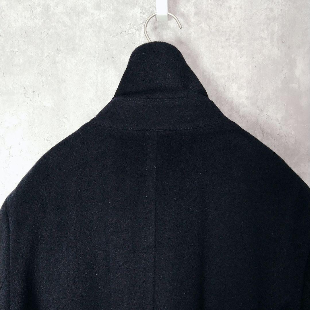 ✨未使用級 コムサメン チェスターコート アンゴラ ネイビー М ミドル