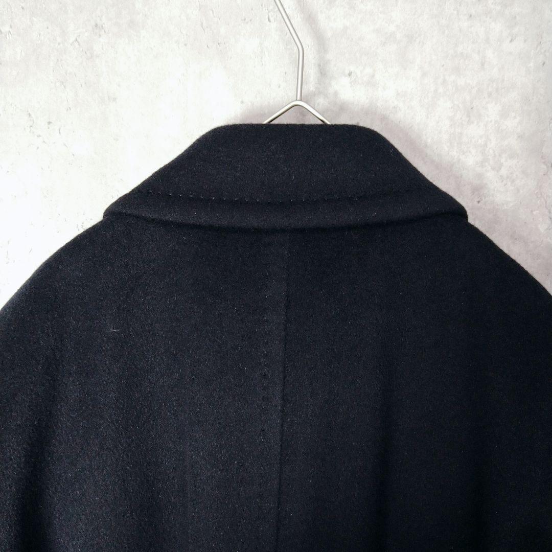 ✨未使用級 コムサメン チェスターコート アンゴラ ネイビー М ミドル