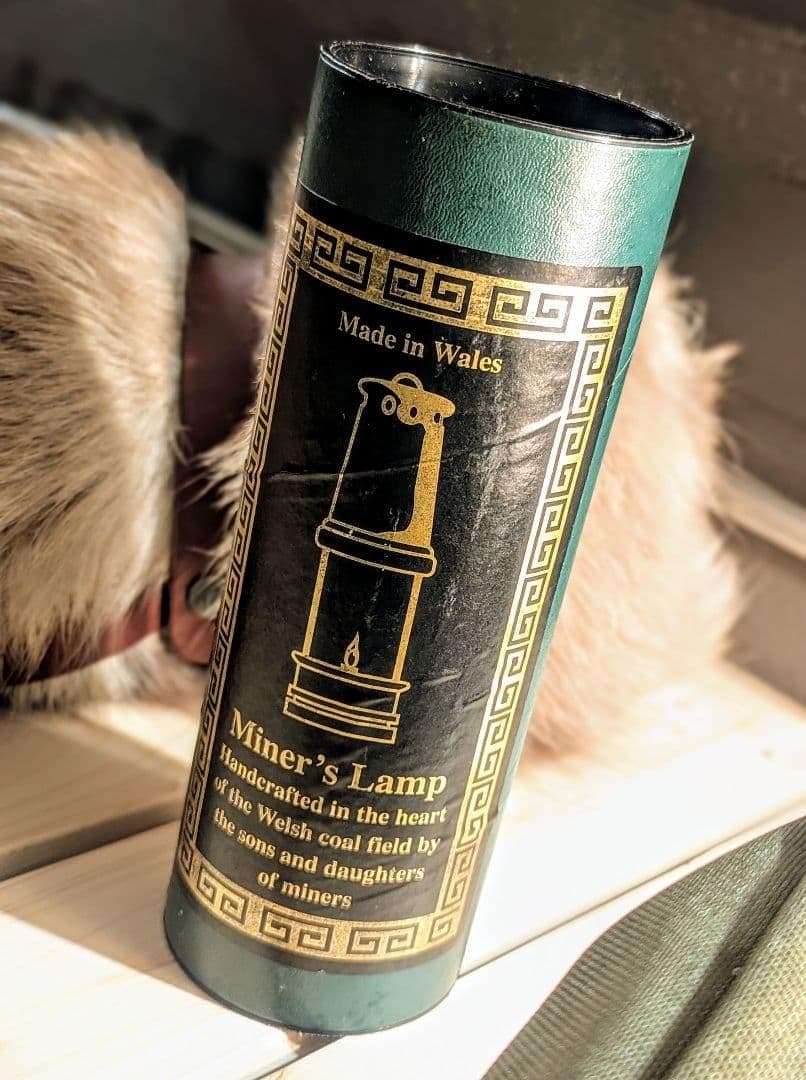 【新品】JD バーフォード マイナーズランプ Mサイズ【ニッケル＆ブラス】