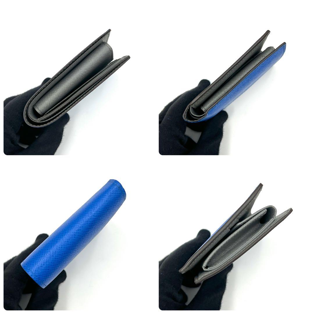 【美品】ルイヴィトン タイガ ポルトフォイユ マルコ 2つ折り バイカラー