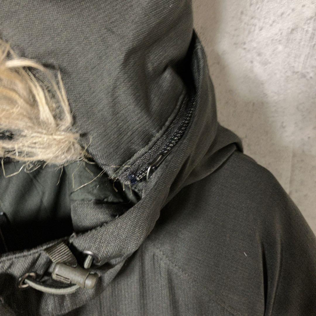 ザノースフェイス　ロングダウンジャケット　人気商品　カーキ　レディース　L