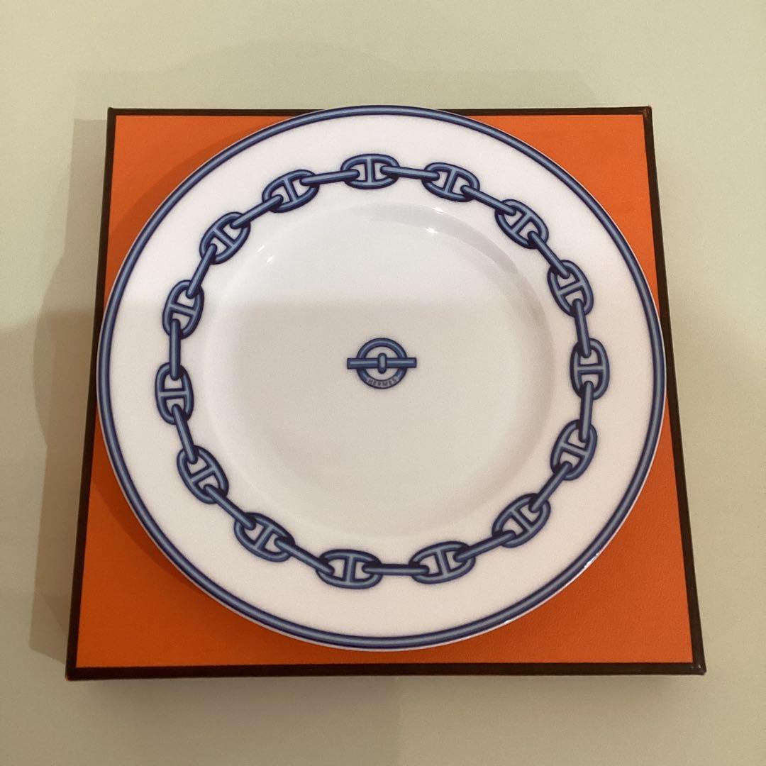 【新品】　HERMES エルメス　シェーヌダンクル　プレート