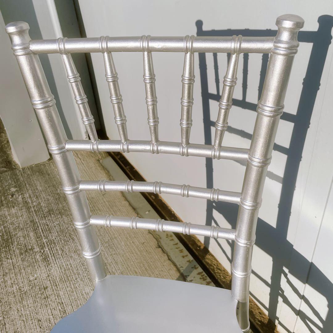 Flash Furniture フラッシュファニチャー キアバリチェア シルバー