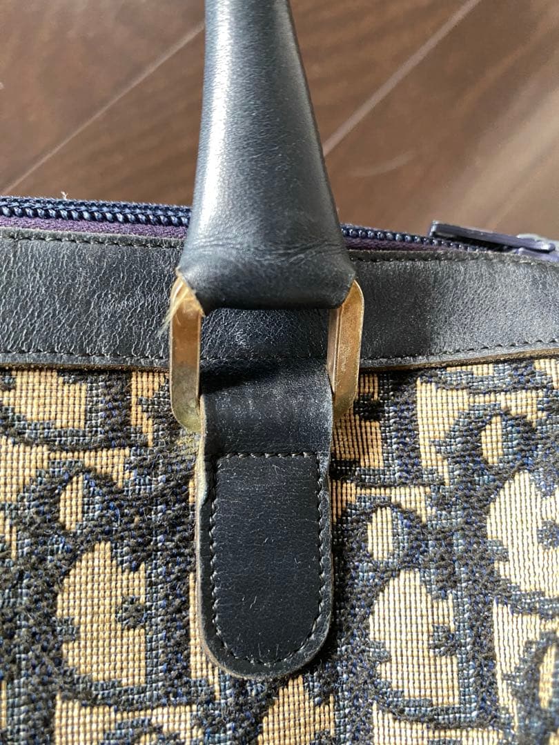 Christian Dior vintage ミニボストンバッグ トロッター柄