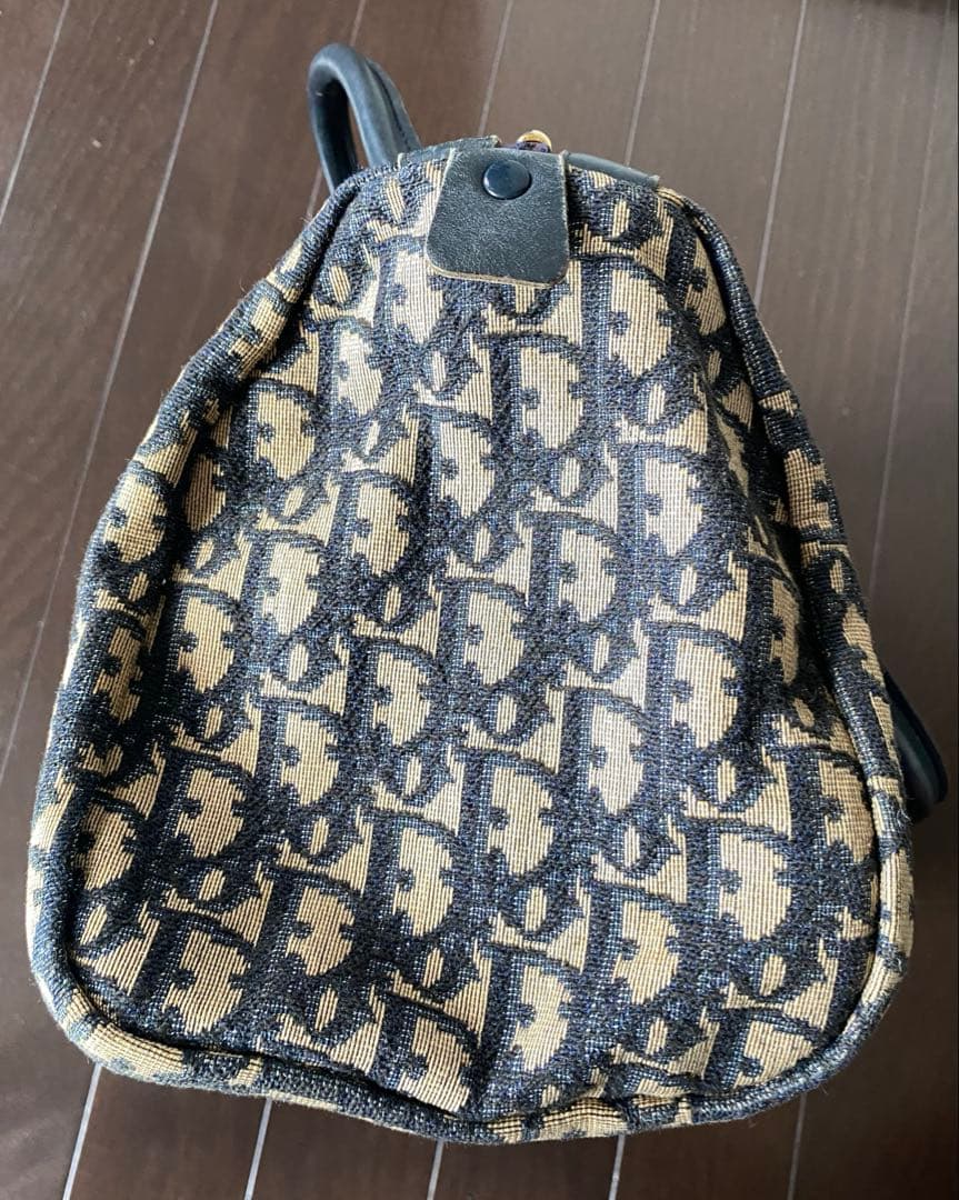 Christian Dior vintage ミニボストンバッグ トロッター柄