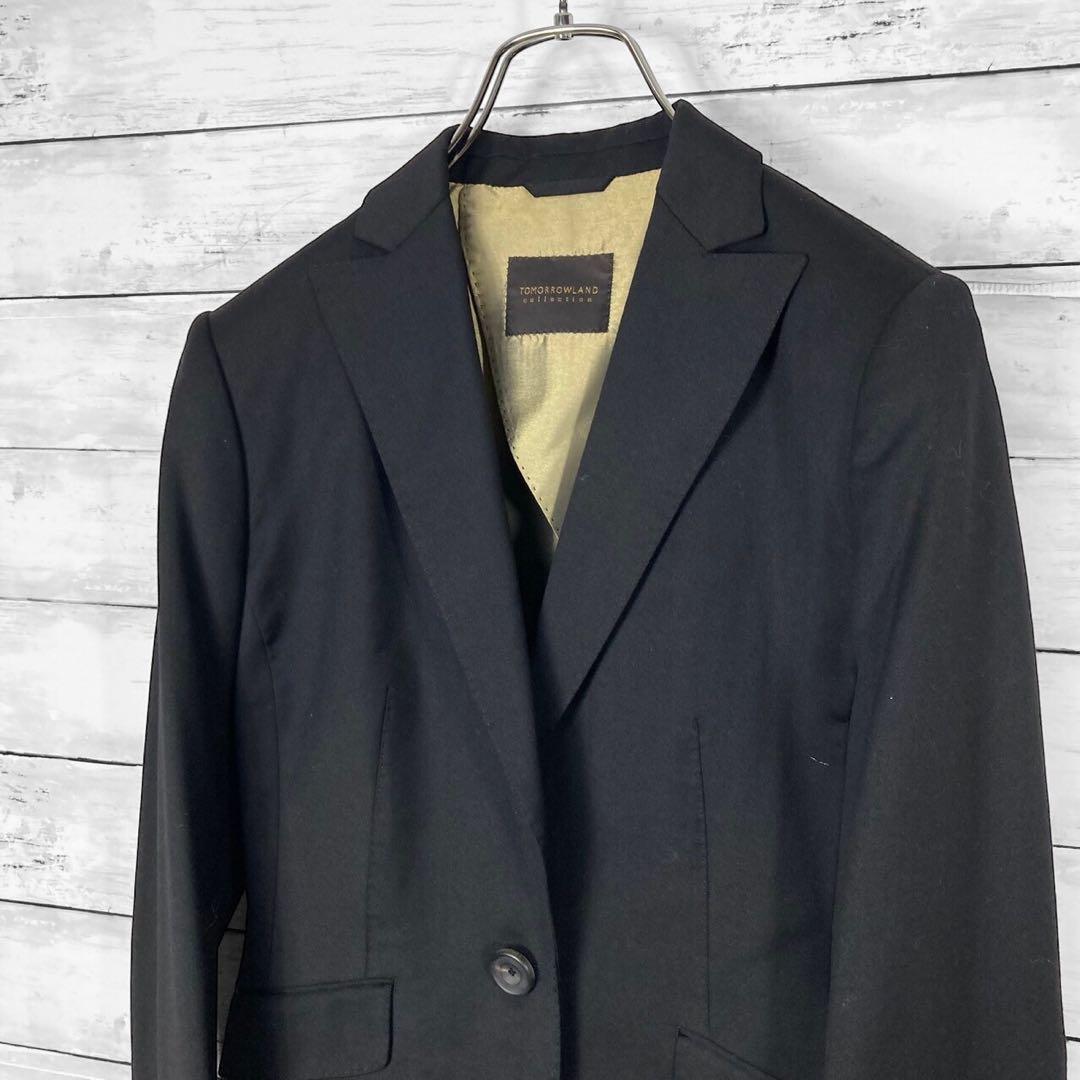 トゥモローランド ロロピアーナ セットアップスーツ ブラック レディース
