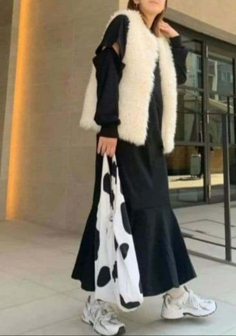 【美品】ニューバランス530TA 23㎝ベージュ/シルバー/ホワイト