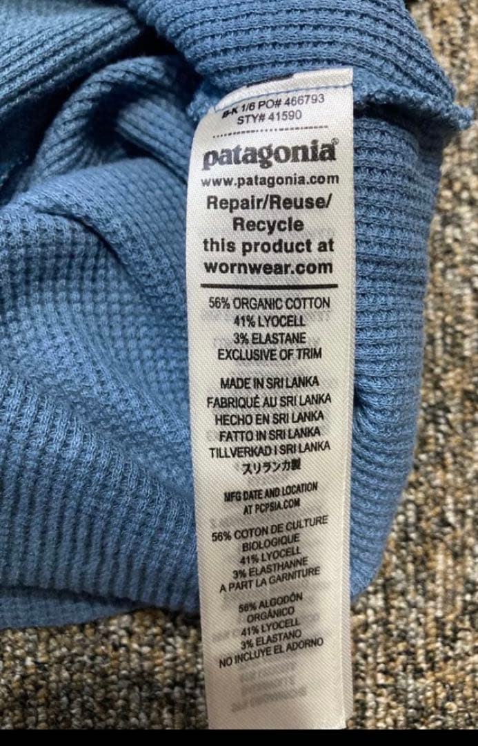 パタゴニア　ワーク・ワッフル・クルー 2枚セット