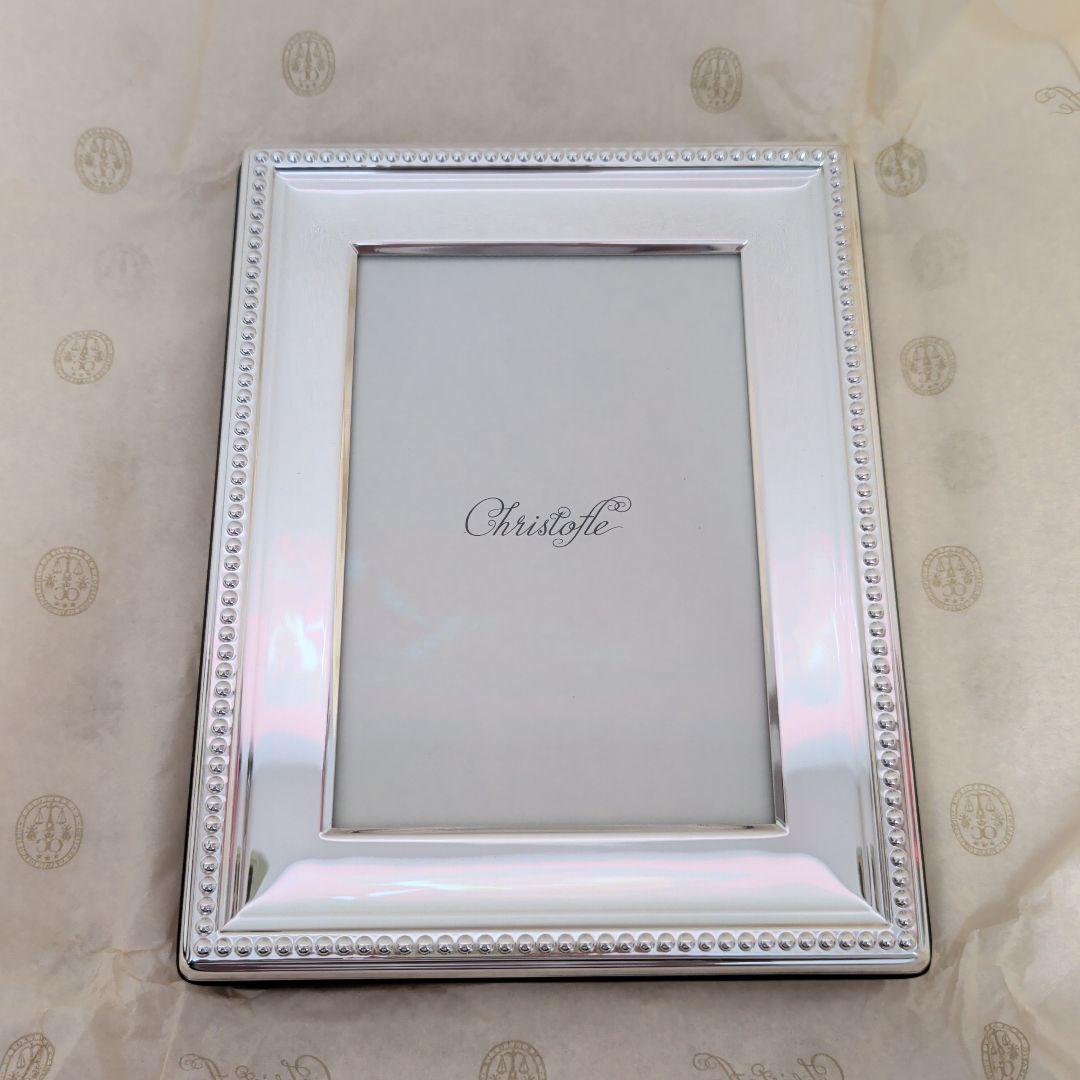 Christofle 銀メッキ フォトフレーム