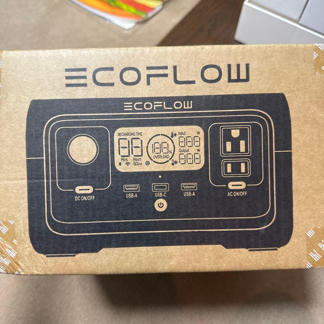 EcoFlow  2 ポータブル電源　エコフロー　ZMR600-JP