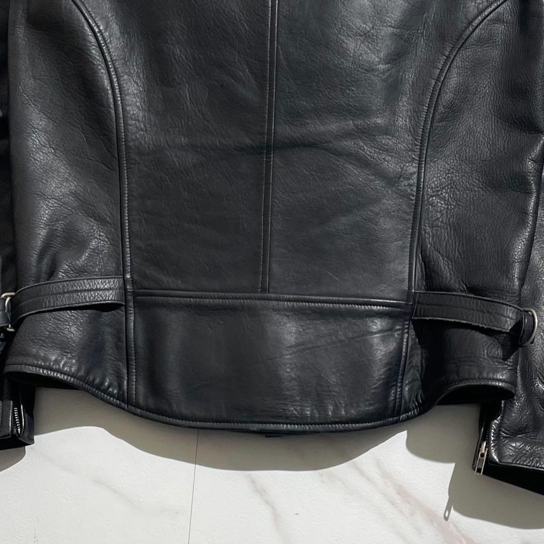 【美品/LL】KUSHITANI クシタニ ライダースジャケット カウレザー