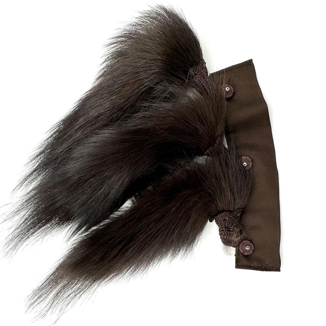 新品タグ付 SOBOL RUSSIAN SABLE ショール フリンジ付き