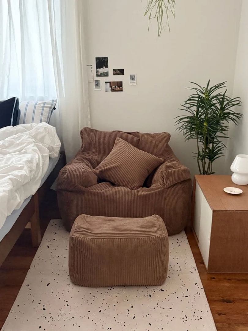 たべち　最終値下げ　LOOSY ソファ・オットマン・クッション