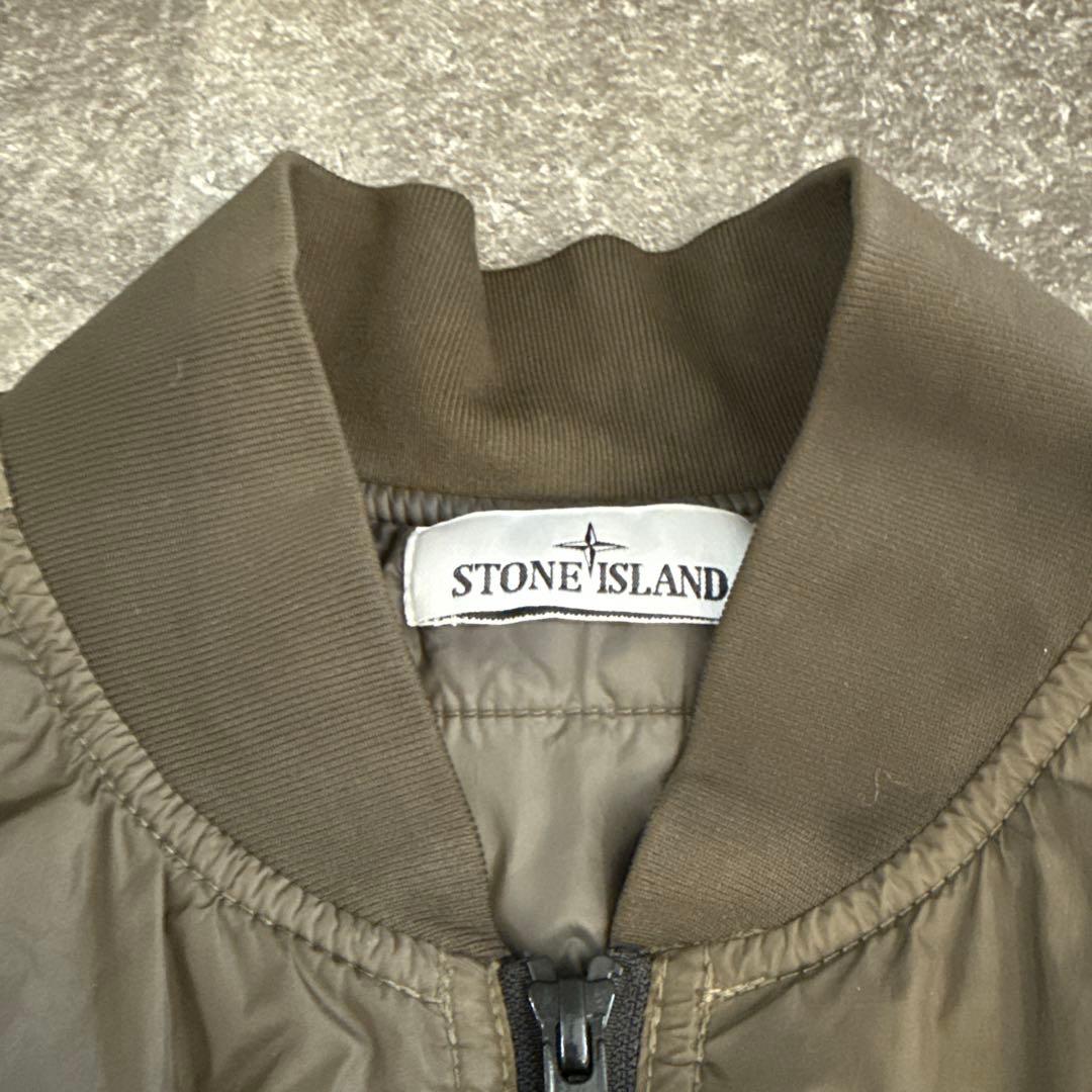 STONE  MA-1ジャケット オリーブ