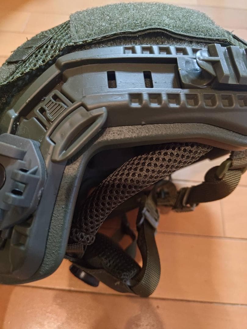 NIJ-Ⅲa(レベル3a) Ops-Coreタイプ防弾ヘルメット OD　Lサイズ