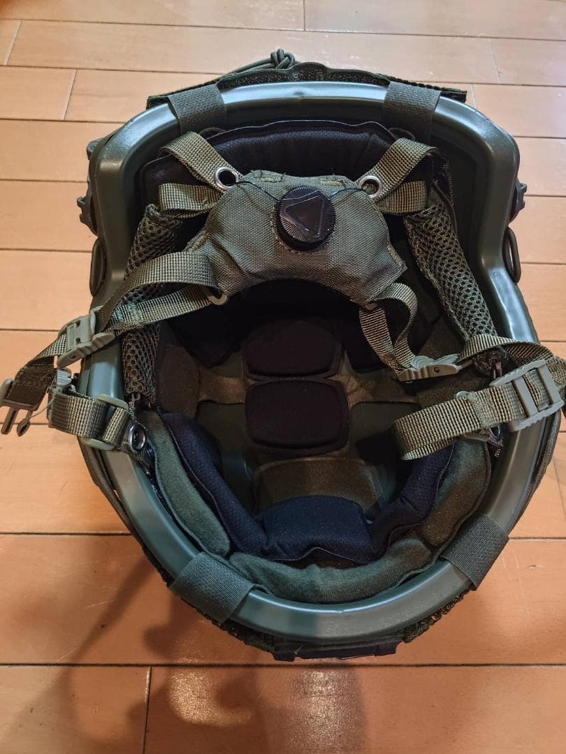 NIJ-Ⅲa(レベル3a) Ops-Coreタイプ防弾ヘルメット OD　Lサイズ