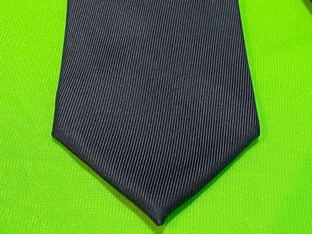 Drake's×BEAMS f ネイビー ソリッドタイ 50オンス