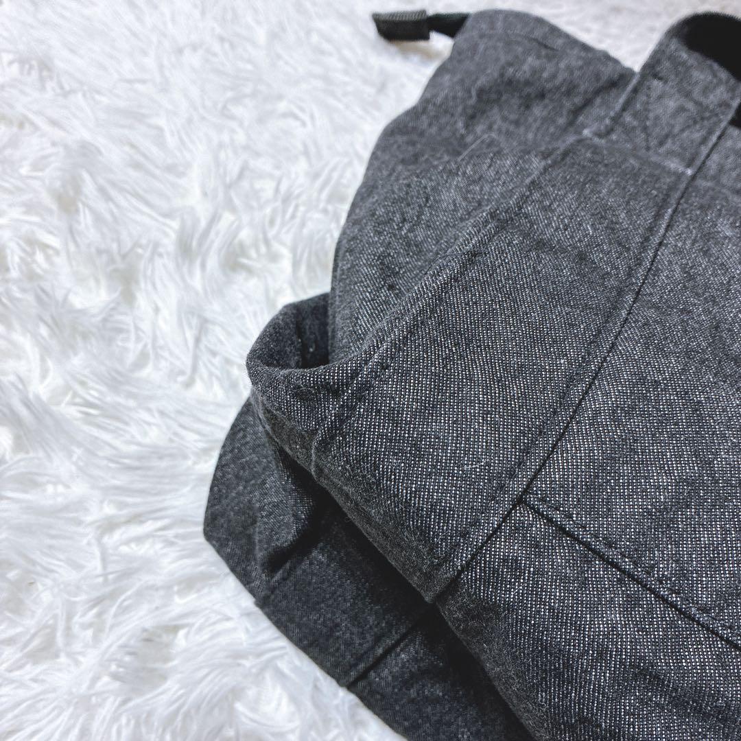 olive ⭐️ハンティングワールド　デニムトートバッグ　エンボスロゴ