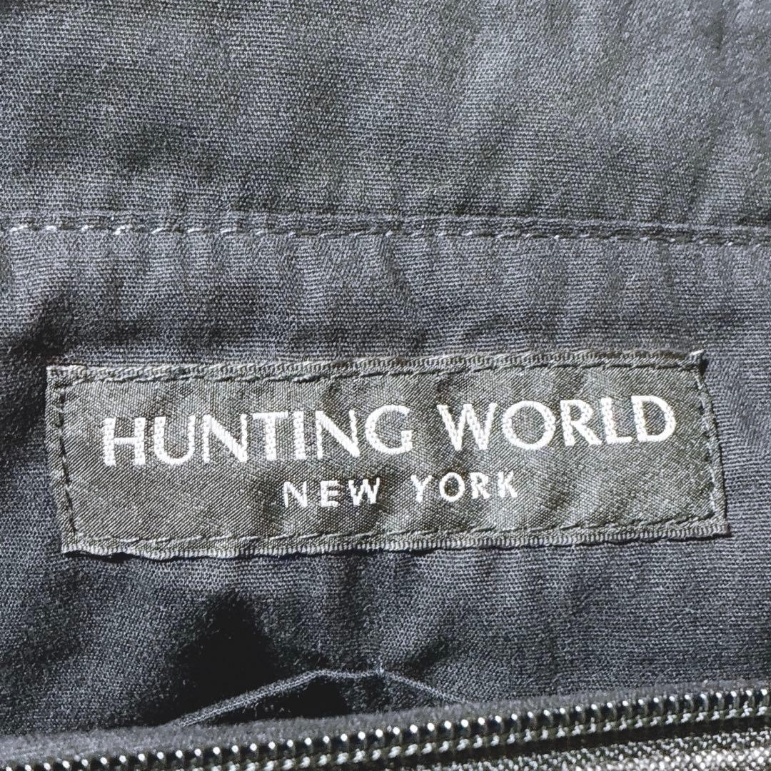 olive ⭐️ハンティングワールド　デニムトートバッグ　エンボスロゴ