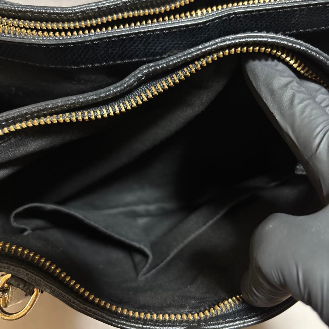 COACH コーチ　トートバッグ 型押し ブラック