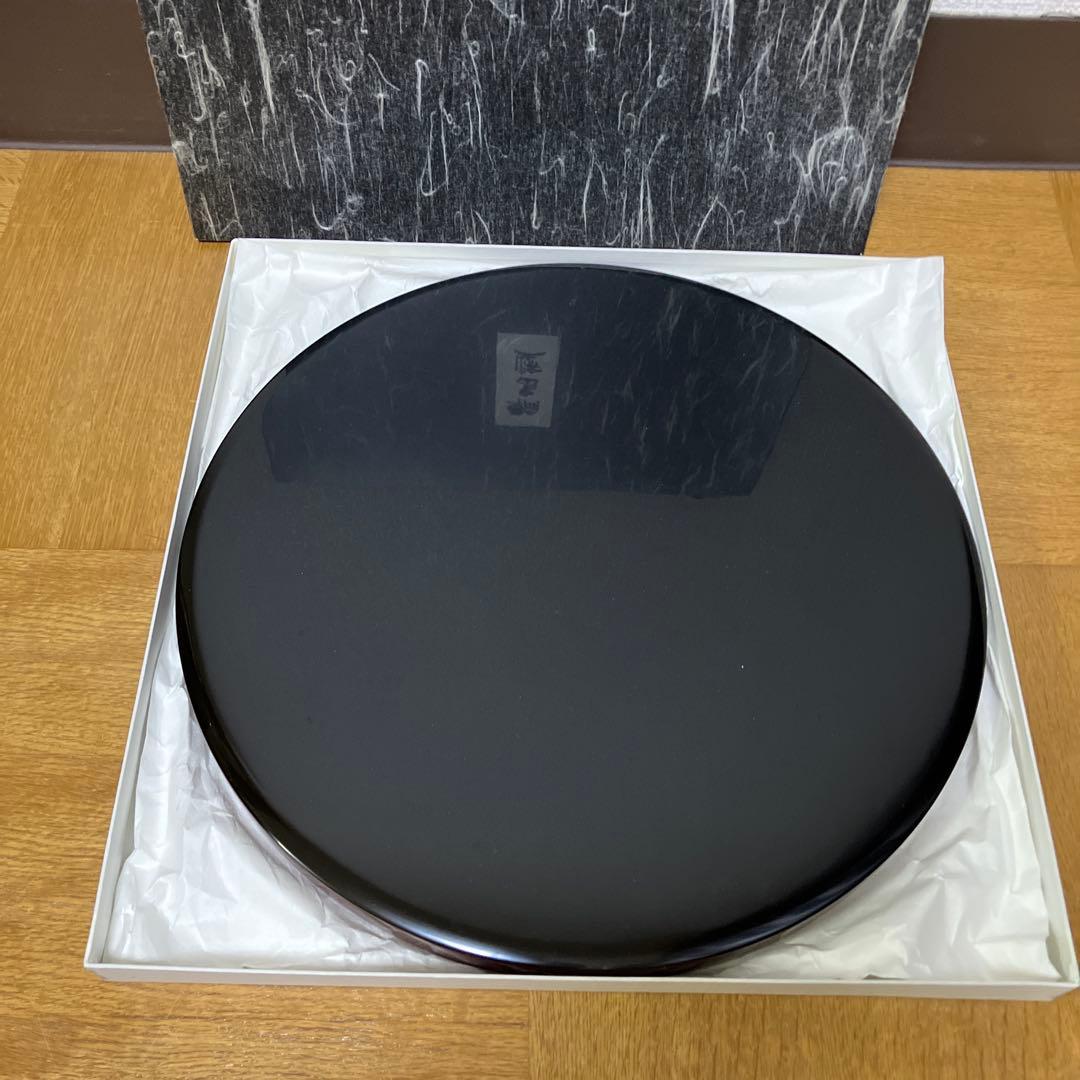 漆塗り トレイ 大 盆 36cm