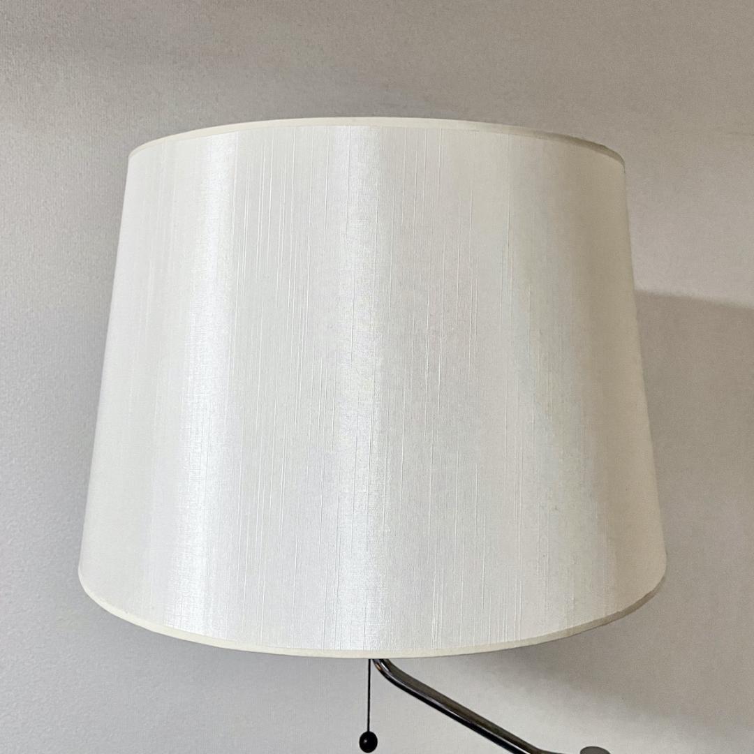 池田製作所 ヴィンテージ スウィングアームフロアランプ チーク材