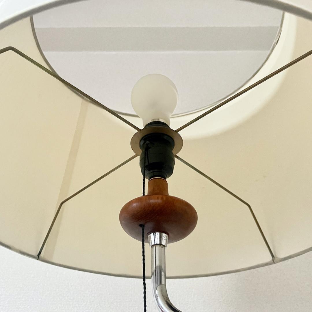 池田製作所 ヴィンテージ スウィングアームフロアランプ チーク材