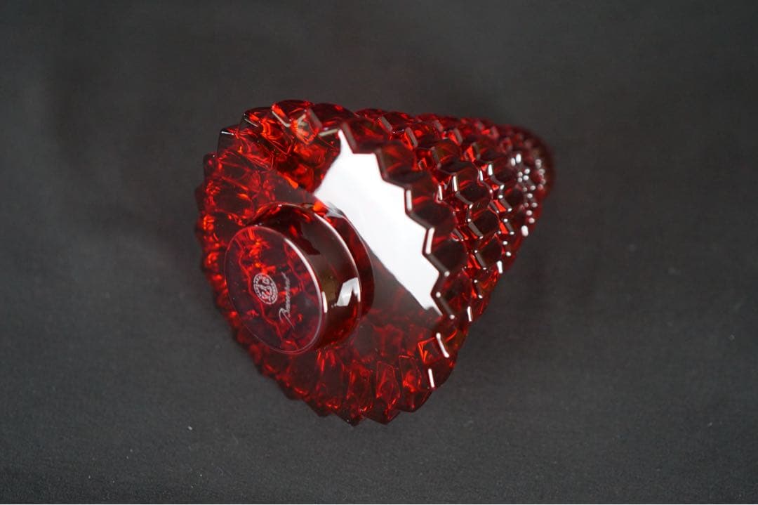 新品 バカラ クリスマスツリー エンチャンティングS 12cm レッド オブジェ