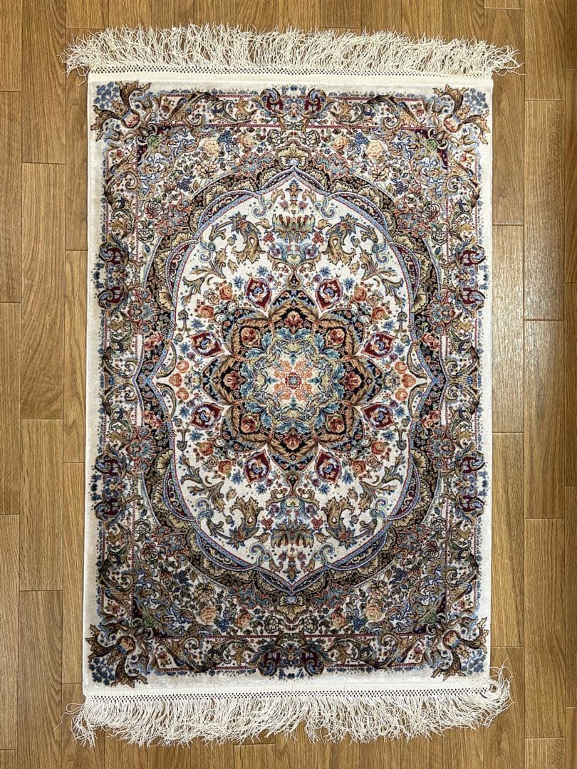 モリヨシ ラグ 絨毯 QUM クム 60×90cm トルコ製