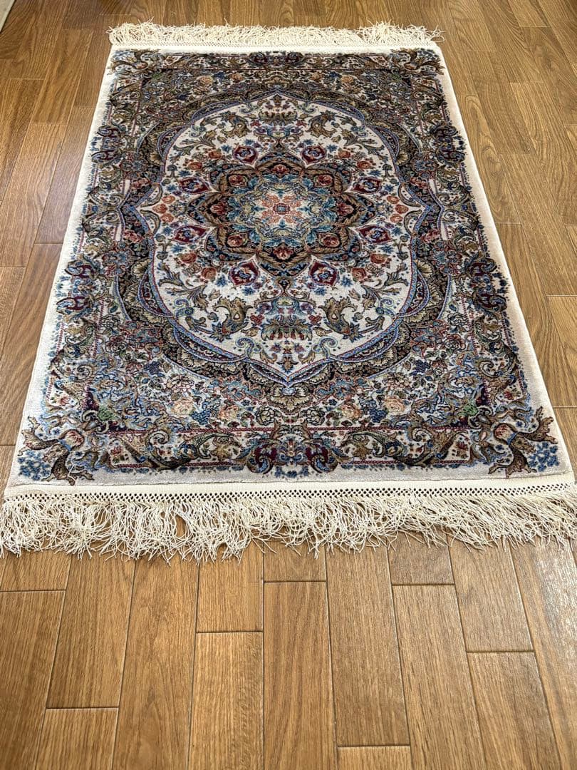 モリヨシ ラグ 絨毯 QUM クム 60×90cm トルコ製