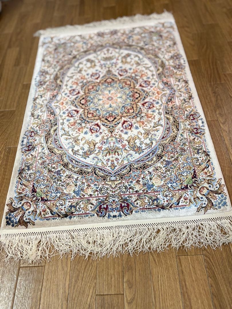 モリヨシ ラグ 絨毯 QUM クム 60×90cm トルコ製