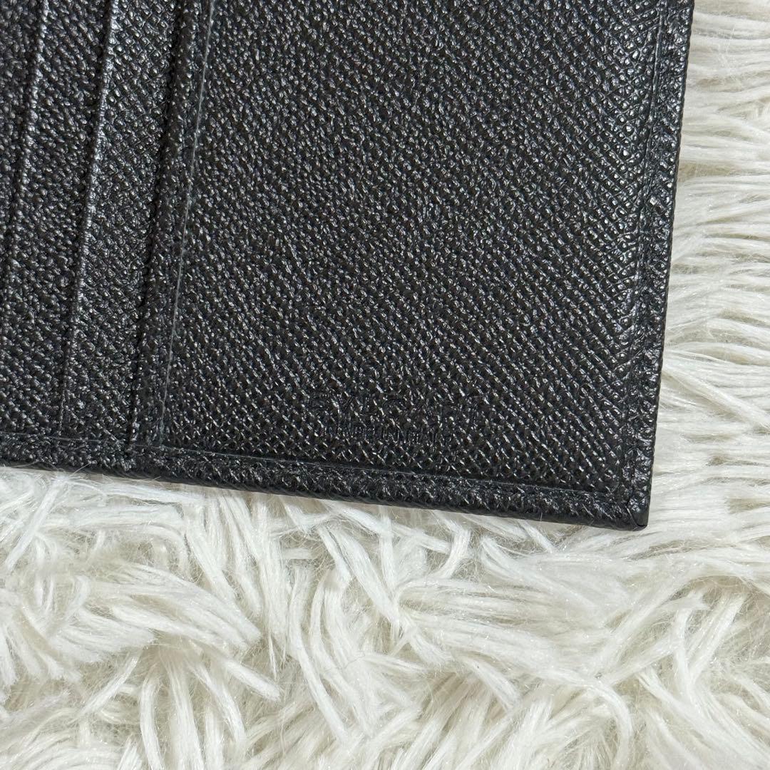 ⭐️未使用品⭐️　ブルガリ　BB Man　長財布　二つ折り　ブラック　30398