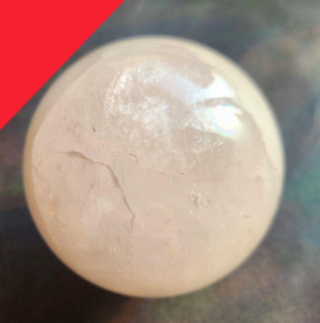 【一点物】大きめ ローズクォーツ 丸玉 スフィア✩.*˚天然石×インテリア