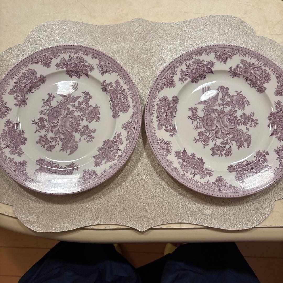 バーレイアジアンスティックブラム廃盤のプレート2枚セット！格安！